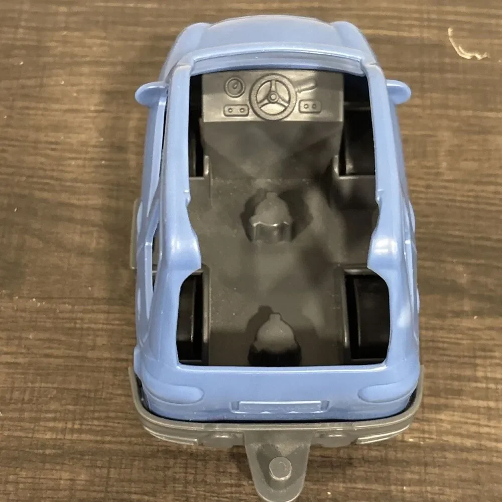 Fisher Price Little People Car for Learning Camper RV Vehicle Blue Camping